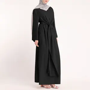 Wholesale 2024 Islamic Designs Dubai Turkey Eid Abaya Femmes Robe Musulmane Luxury Abayas For Women Muslim Dress