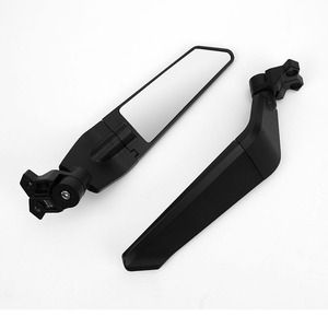Motorcycle Modification Accessories Suitable For Kawasaki Yamaha Honda Ducati Universal Wind Deflector Rearview Mirror <strong>Spoiler</strong> - Product Image 1