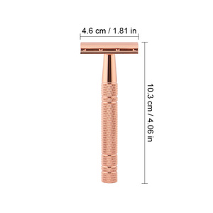 <span class=keywords><strong>Rasoir</strong></span> de sécurité <span class=keywords><strong>manuel</strong></span> classique à double tranchant en métal, le plus vendu, <span class=keywords><strong>pour</strong></span> l'entretien masculin - Product Image 5