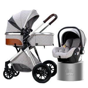 Nouveau <span class=keywords><strong>Poussette</strong></span> Bébé Luxe 3 en 1 OEM 2021 de Chine à Vendre - Product Image 5