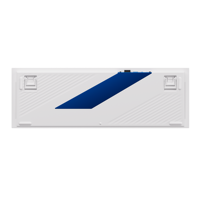 Akko 5098B Santorini 1800 Claviers de jeu électroniques de taille compacte pour ordinateur Écran LCD 1.47 pouces