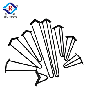 Patas de mesa de Metal de diseño moderno, muebles de horquilla larga para comedor, dormitorio de Hotel o apartamento para mostrador de <span class=keywords><strong>Bar</strong></span>, sofá alto, silla - Product Image 1