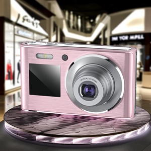 Nhà Sử Dụng Kỹ Thuật Số Vẫn Còn Máy Ảnh 64MP 5K Zoom Quang Học Hiển Thị Kép 1080P Video Độ Phân Giải Thẻ SD Tương Thích - Product Image 1