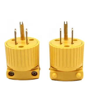 15A 125V-250V Power Jack YIVO XSSH DIY OEM Hifi 15A American Standard Welding Type 3 Pins US Power Electrical Plug Connector