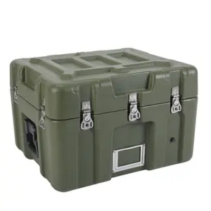 最佳相机硬盒PE大型防水设备盒滚装盒高品质携带工具盒L53 * W43 * H38cm