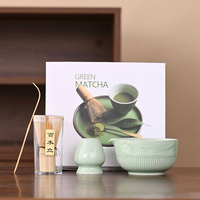Nouvel Ensemble d'Accessoires de Matcha en Céramique Personnalisé Japonais pour la Vente en Gros – Fouet à Matcha Premium