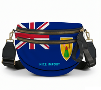 Sac à bandoulière Yap Flag Shell pour femme, sac à bandoulière patriotique et léger avec fermeture à glissière