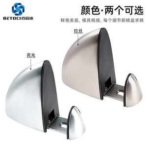 BETOCI Eagle Beak Glass Clip Zinc Alloy Brushed Gloss Adjustable For Glass Shelf Support Furniture Hardware - Product Image 3