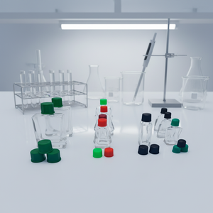 ZEDA ZEDA-14 Multi-sized PP Plastic <b>Pump</b> Sprayer Medicated Oil <b>Bottle</b> Caps Screw-On Closure Non-Refillable 2g Capacity for - Product Image 2