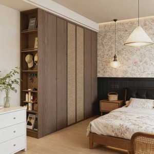<span class=keywords><strong>Armoire</strong></span>-penderie en placage de bois BALOM, style bois, sur mesure pour toute la <span class=keywords><strong>maison</strong></span>, minimaliste, gain de place, grande capacité, pour chambre à coucher - Product Image 2