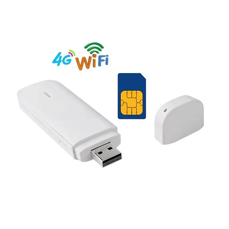 TUOSHI extérieur 4g tout opérateur carte SIM B3 B7 B20 Portable Mobile wifi LTE 4G dongle USB poche hotspot WI FI modem sans fil