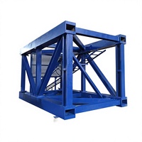 Cadre de tirant mural pour grue à tour à grande portée, en acier Q355B épais, peinture bleue antirouille, pour grue QTZ5013/6012, accessoire de construction