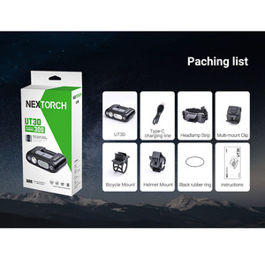 Nextorch-Luz <span class=keywords><strong>LED</strong></span> con Sensor de movimiento para exteriores, Faro de 350LM, recargable, desmontable, impermeable - Product Image 3