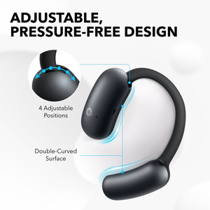 หูฟังไร้สาย Soundcore by Anker AeroFit 2 แบบ Open-Ear พร้อมตะขอเกี่ยวหูปรับได้ กันน้ำ เหมาะสำหรับออกกำลังกาย เชื่อมต่อผ่านบลูทูธ - Product Image 4