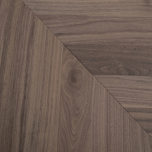Parquet en bois d'ingénierie ondulé en chevron, multicouche, en noyer noir lisse, qualité ABC, résistant à l'usure, AS2047, 15 mm, pour appartement - Product Image 2