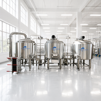 Système de brassage de bière clé en main Tonsen de grande capacité 20HL-100HL, usine de brassage complète de 2000L à 5000L pour brasserie commerciale