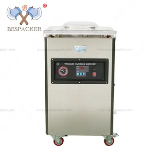 Empacadoras al vacio Bespaker, máquina de envasado de alimentos de salchicha de cámara grande, máquina de envasado al vacío