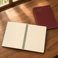 Carnet à spirale A5 personnalisé de haute qualité, certifié SMETA, avec couverture rigide en PP, 80 feuilles, impression UV, idéal pour la promotion