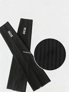 Manchons de bras rayés classiques personnalisables ZEDE, respirants, protection solaire, pour sports de plein air et usage quotidien - Product Image 4