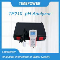 Analyseur de pH portable industriel TIMEPOWER TP210, précision 0,02, plage de pH 0-14,0, instrument d'analyse de la qualité de l'eau, boîtier en plastique