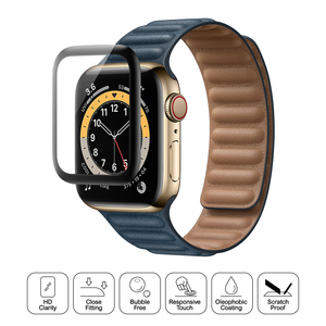 ฟิล์มกันรอยหน้าจอแบบโค้ง 3 มิติ สำหรับ <span class=keywords><strong>Apple</strong></span> <span class=keywords><strong>Watch</strong></span> ขนาด 44 มม. 40 มม. 38 มม. 42 มม. 41 มม. 45 มม. ซีรีส์ Se 10 9 <span class=keywords><strong>8</strong></span> 7 6 - Product Image 4