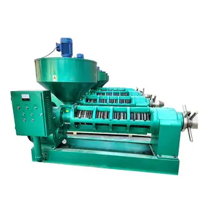 most popular castor sunflower soybean cottonseed oil cooking oil screw press making machines