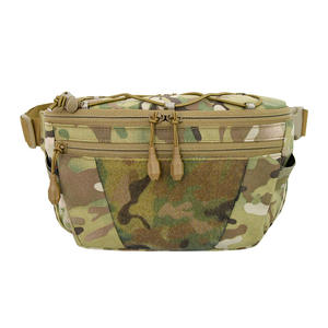 Sac de taille tactique camouflage multifonctionnel pour sports de plein air, unisexe, avec sangle en sangle et poche intérieure zippée, sac bandoulière - Product Image 1