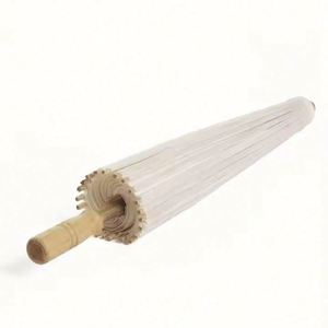 Parasol de mariage en bambou peint à la main avec revêtement écologique sans cire, motif floral pour la décoration de la fête nuptiale et la décoration de la maison - Product Image 6