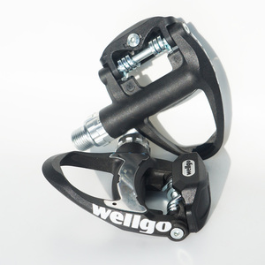 Pédales de vélo de course Wellgo R312B en fibre de carbone, équipement de pédale à verrouillage pour vélo de route, produit qualifié - Product Image 4