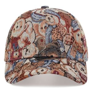 Casquette de baseball unisexe en coton à 6 panneaux avec imprimé ours rétro, visière incurvée, effet délavé, boucle métallique, idéale pour les sports de plein air – Nouvelle collection en promotion - Product Image 1