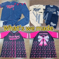 T-shirt de baseball PURE personnalisé pour homme, respirant, à manches courtes, pour baseball et softball, vente en gros, entraînement décontracté hors terrain