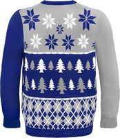 Nouveau Pull Tricoté Personnalisé Moins Cher, Style 'Ugly Sweater', Thème Football Dallas Noël, Cadeau pour la Famille