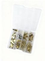 Kit de suspension personnalisé en fil de cuivre et crochets pour décoration intérieure – Crochets à clous en fil de fer pour tableaux