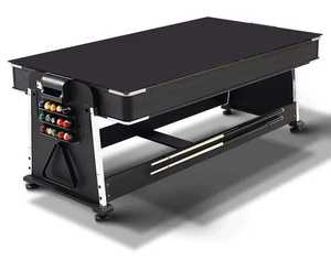 <span class=keywords><strong>Mesa</strong></span> <span class=keywords><strong>de</strong></span> Billar <span class=keywords><strong>Multijuegos</strong></span> <span class=keywords><strong>4</strong></span> <span class=keywords><strong>en</strong></span> <span class=keywords><strong>1</strong></span> para Snooker, Ping Pong, Billar, Uso Comercial <span class=keywords><strong>en</strong></span> Interiores para Niños, Acero, MDF, Tenis, Multifuncional - Product Image 6