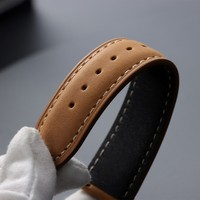Bracelet de montre sport en cuir véritable Crazy Horse de haute qualité, 18 mm, 20 mm, 22 mm, 24 mm, avec boucle à dégagement rapide