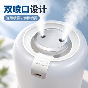 Humidificador de Vapor Frío de Gran Capacidad de 3L, Doble Boquilla, Difusor de Aroma USB con Luz Ambiental de 7 Colores para el Hogar, Dormitorio y Oficina - Product Image 4