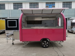 Silang SL-6 móvil carrito de comida al aire libre de la boda de barra de remolque eléctrico camión Carro de comida para la venta en Europa - Product Image 4
