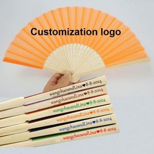 Abanicos de Bambú al por Mayor para Usar como Regalos Promocionales - Product Image 2