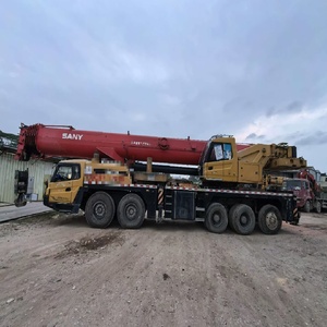 Sany 100T Used Mobile Truck <b>Crane</b> Good Working Condition Cheap Price on Sale with <b>Engine</b> Pump Motor - Product Image 1