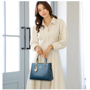 Bolso Mensajero de Cuero PU Suave de Lujo, Bolsos Cruzados de Diseño para Mujer, Bolsos de Mano y Carteras de Alta Calidad para Damas - Product Image 3