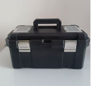 HKSF Caja de herramientas de plástico PP de 15, 18, 19 y 21 pulgadas con múltiples compartimentos y marcas personalizadas - Product Image 1