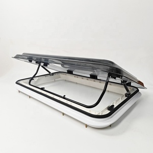 Prix d'usine 960x650mm Pièces de caravane RV Toit ouvrant pour remplacement avec store enrouleur et moustiquaire - Product Image 2