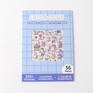 <span class=keywords><strong>Livre</strong></span> de coloriage pour enfants personnalisé avec des autocollants adhésifs et un <span class=keywords><strong>livre</strong></span> d'activités sur les animaux - Product Image 1
