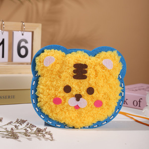 ชุดเย็บผ้าสัตว์น่ารัก DIY ชุดเย็บกระเป๋าและกระเป๋าถือของคุณเอง ชุดเย็บกระเป๋าสำหรับเด็กผู้หญิง ของเล่นถักทอ - Product Image 6