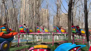 スリリングな16席遊園地子供用ローラーコースターパーク小型トラックシャトルライドローラーコースター - Product Image 5