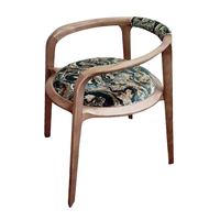 Chaise de salle à manger contemporaine sans accoudoirs en cuir PU, finition peinture ouverte, mousse haute densité, couleur personnalisable, pour salon, appartement, hôtel