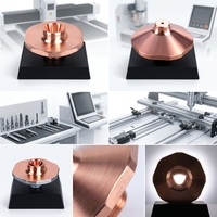 Nouvelle buse Laser à fibre simple Double couche 1.5 coupe soudage pointe de cuivre à grande vitesse pour tête de découpe Laser Raytools métal