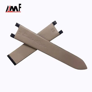 Correa de Reloj de Piel de Cocodrilo con Perlas de Lujo de 18 mm <span class=keywords><strong>para</strong></span> Mujer, Correa de Repuesto Cómoda <span class=keywords><strong>para</strong></span> Pasha con Hebilla Desplegable - Product Image 3