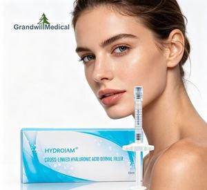 HYDROIAM 2ml, <span class=keywords><strong>injection</strong></span> de comblement pour les lèvres et le visage, comblement dermique, <span class=keywords><strong>acide</strong></span> <span class=keywords><strong>hyaluronique</strong></span>, qualité médicale, <span class=keywords><strong>prix</strong></span> d'usine - Product Image 1