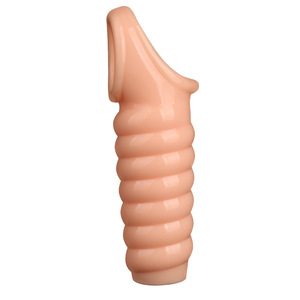 Funda para pene Wolf Fang Sheath TPE, juego de fundas para mejora y estimulación masculina - Product Image 4
